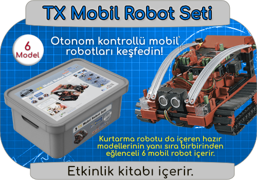 Mobil Kâşif Robot Seti